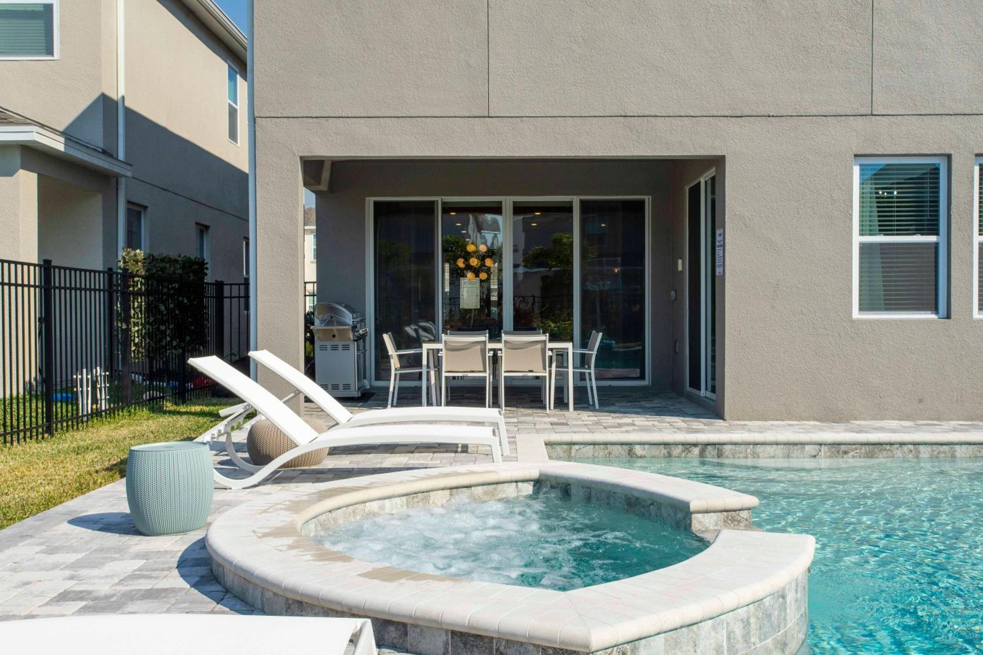 Beautiful Themed Single Home With Private Pool And Game Room Ec0405 올랜도 외부 사진