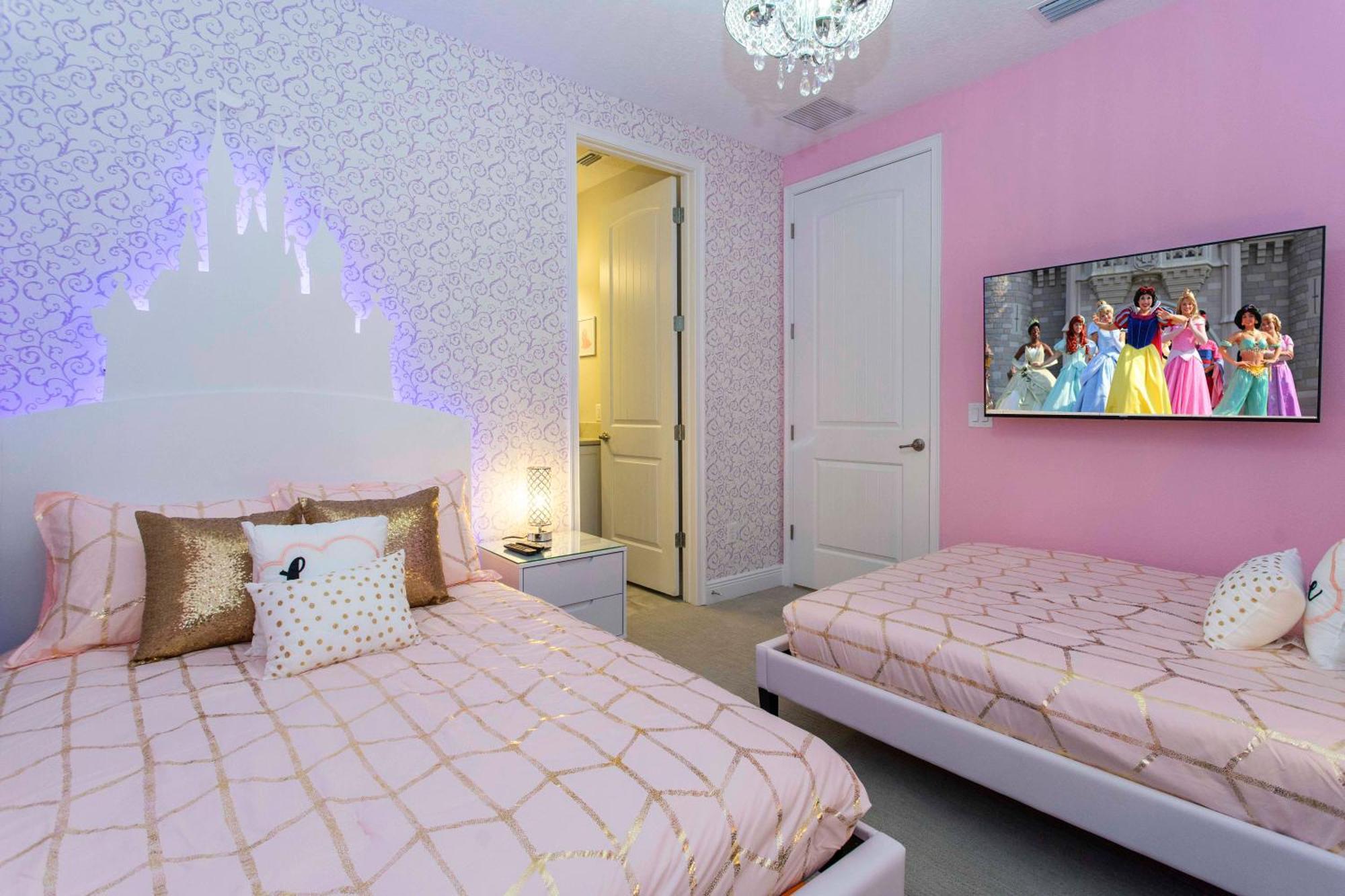 Beautiful Themed Single Home With Private Pool And Game Room Ec0405 올랜도 외부 사진